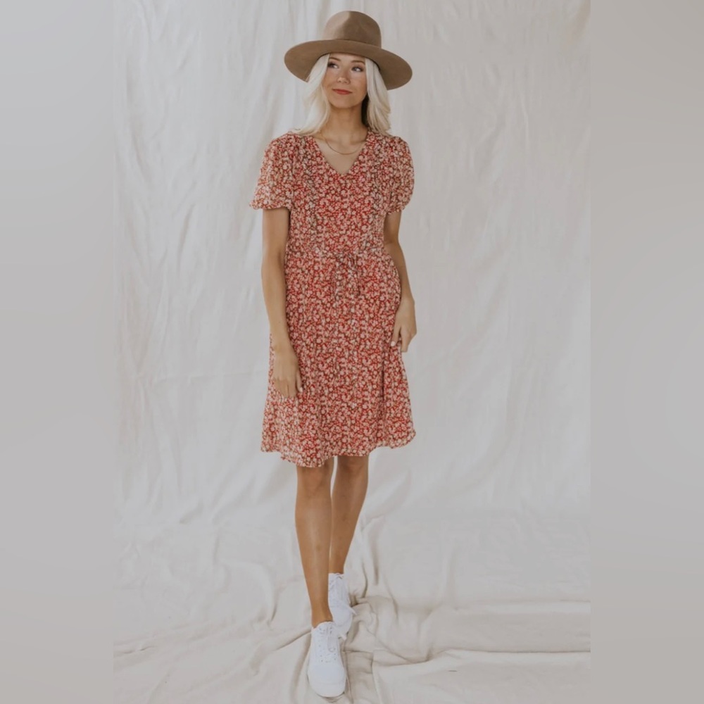 Roolee Love Struck Floral MOM Dress